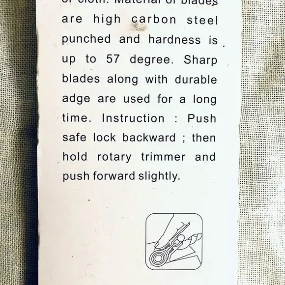 45mm Rotary Cutter & Thread Cutter Sewing Scissors - Picture 4 of 4